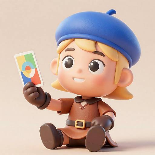 Whimsical 3D Character Design