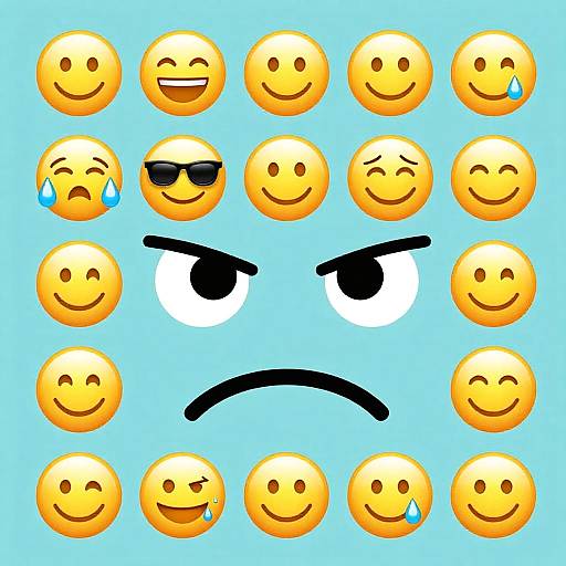 Playful Childish Emoji Meme Design