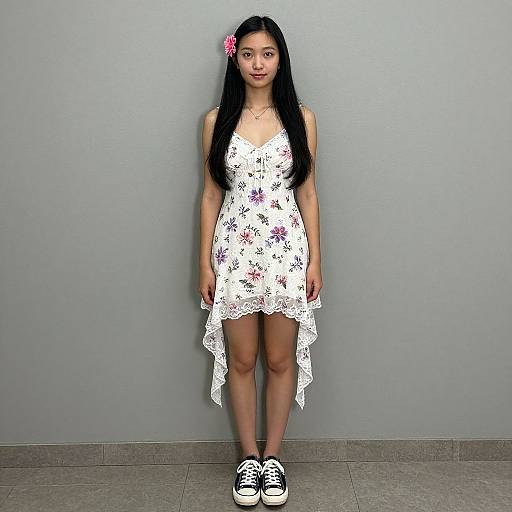 Ramona Flowers Casual Floral Outfit