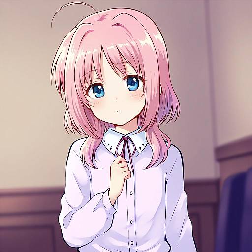 Illustration of Caro ru lushe, lyrical nanoha in the style of Uranaishi (miraura)