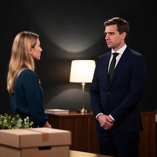 Serious Encounter at the Podium