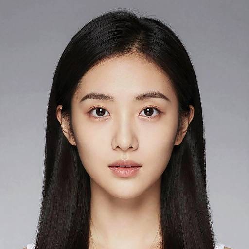 Portrait of East Asian Woman