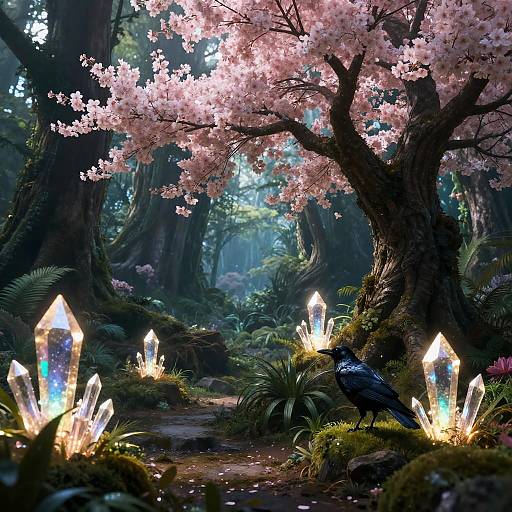 Epic Fantasy Jungle Landscape