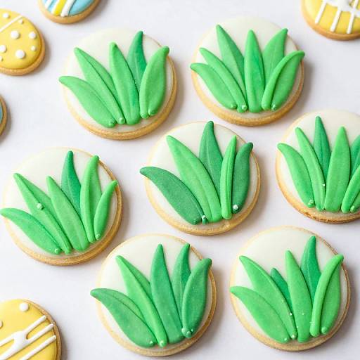 Easter Grass Sugar Cookies Recipe
