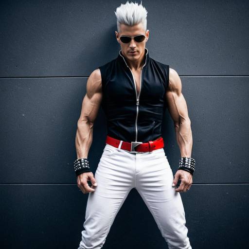 Stylish Jean Pierre Polnareff Cosplay Costume