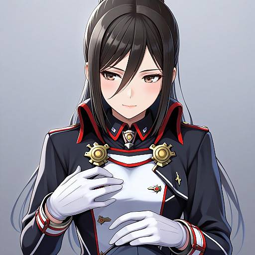 Illustration of Morag ladair (xenoblade), xenoblade chronicles (series) in the style of Ha-ru