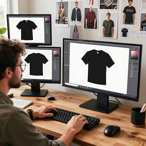 Vector Artist Workspace Tshirt Design