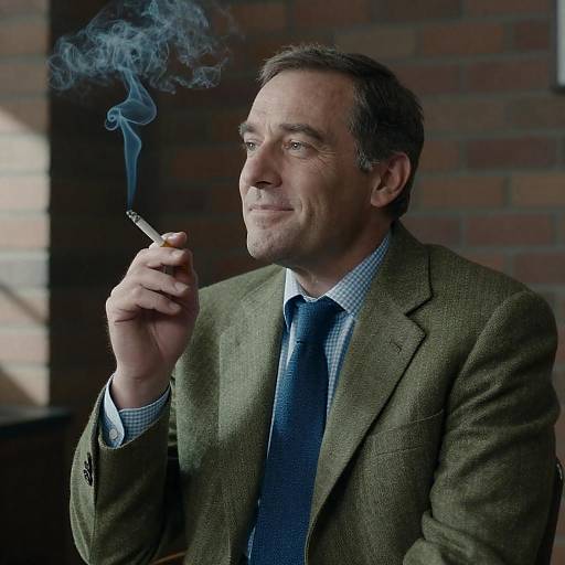 Charming Man in Vintage Setting