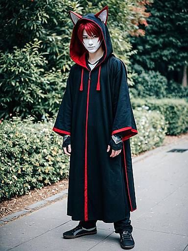 Cosplay photo of crystal exarch. Costume clothes