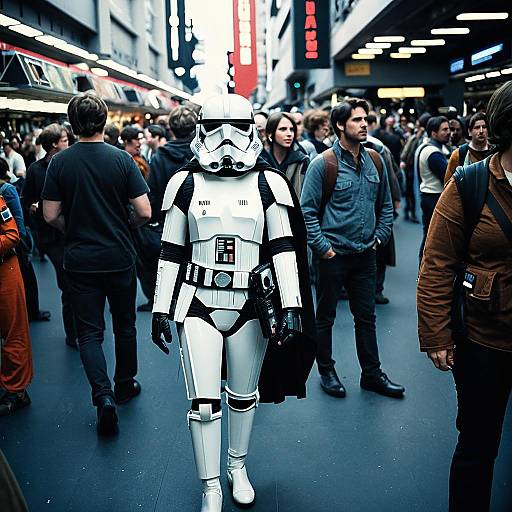 Affordable Star Wars Costume Scene