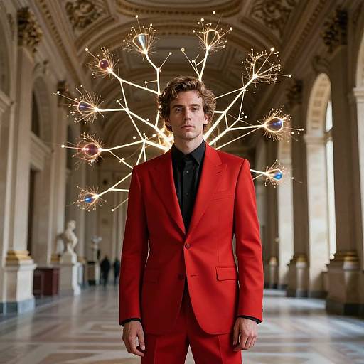 Cardinal Richelieu in Red at Louvre