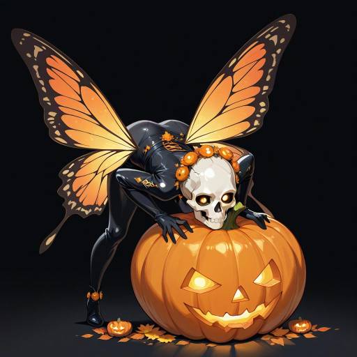 Translucent Wraith with Autumn Wings Translucent Wraith with Autumn Wings