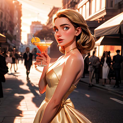 Candid Golden Hour with Natalie Portman