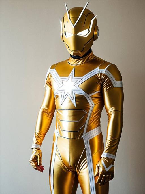 Realistic Spark Man Cosplay Portrait