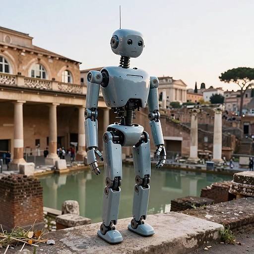 Placid Robot at Caracalla Baths