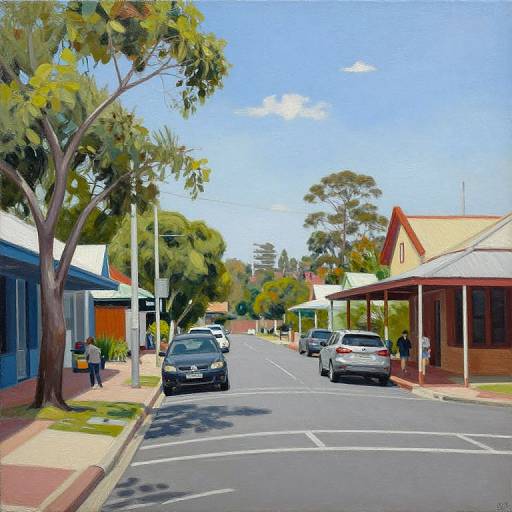 Corbett Street Yeppoon Original Painting