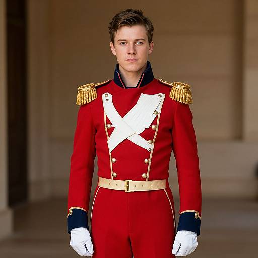 Napoleon-Inspired Military Costume Boy