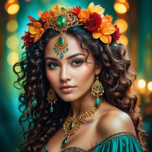 Mystical Fantasy Portrait of Enchantment