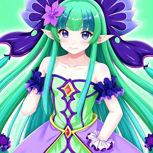 Illustration of Ameth (princess connect!), princess connect! in the style of Ruri rarako