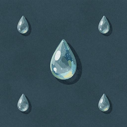 Whimsical Fantasy Twinkling Dew Texture