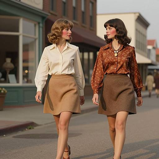 Nostalgic 1970s Fashion Street Style