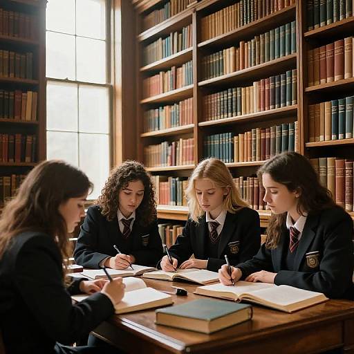 Vintage Library Study Session