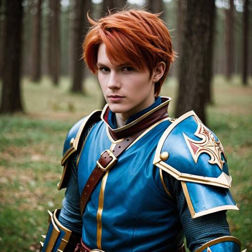 Eliwood Cosplay: Red-Haired Knight Outfit