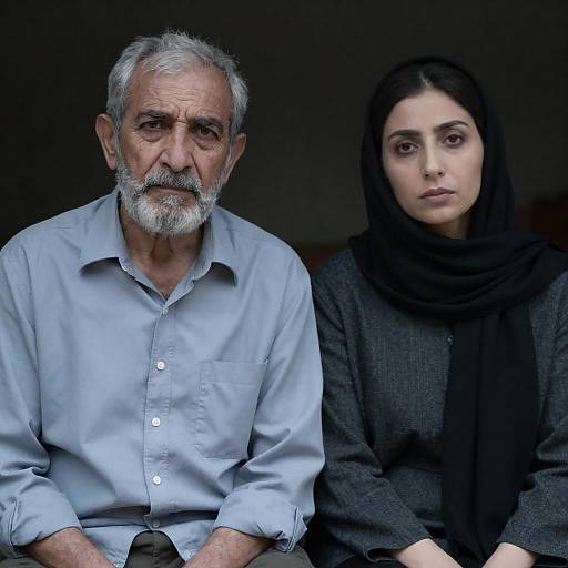 Intimate Portrait of an Elderly Couple