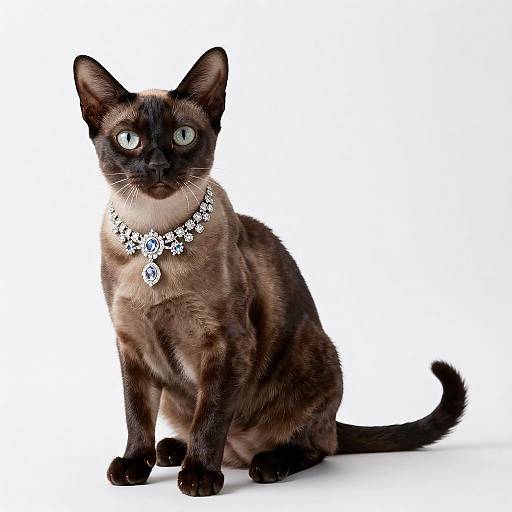 Luxurious Portrait of American Bobtail Cat