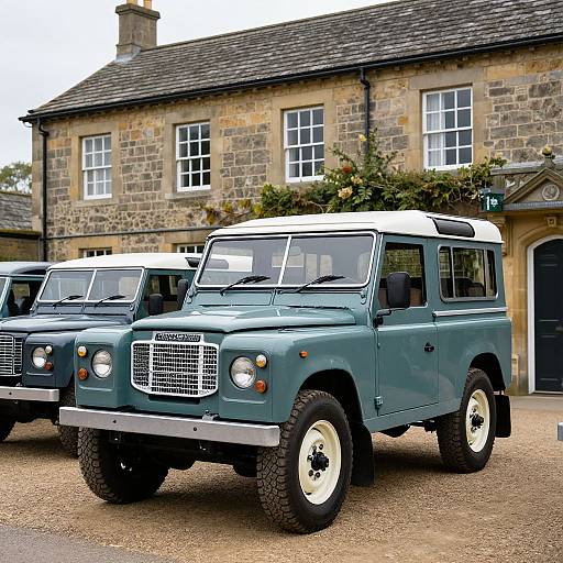 Classic Land Rover Wedding Elegance
