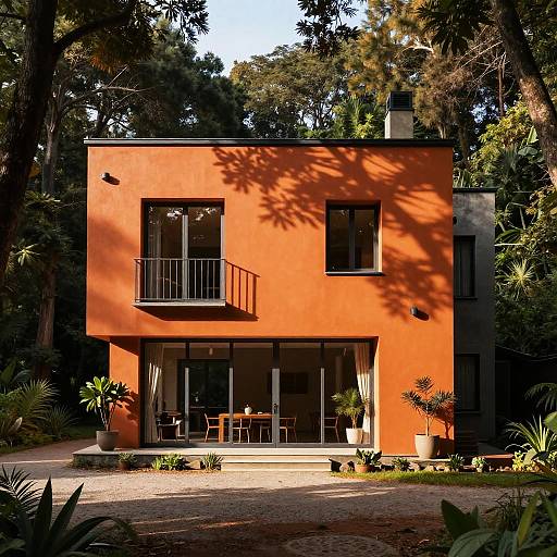 Ultra Realistic Villa Portrait in Nature