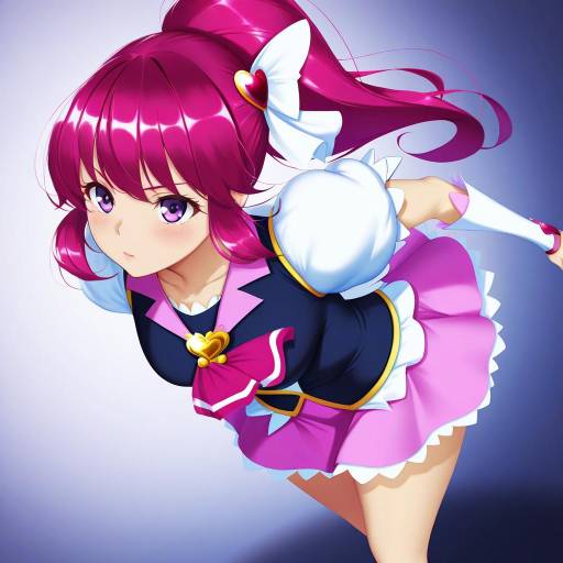 Illustration of Aino megumi, happinesscharge precure! in the style of Blueorca