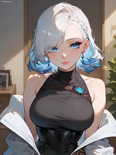 Futuristic Cosplay Portrait of a Woman