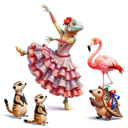 Iggy the Iguana's Flamenco Ballet