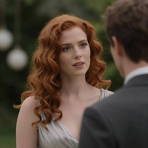 Intimate Moment Between Two Figures