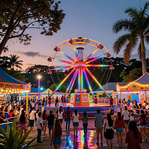 Vibrant Amusement Parks in El Salvador