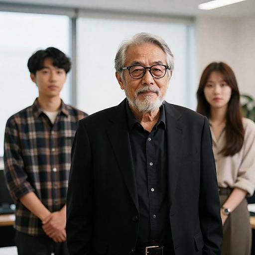 Office Gathering with Generational Perspectives