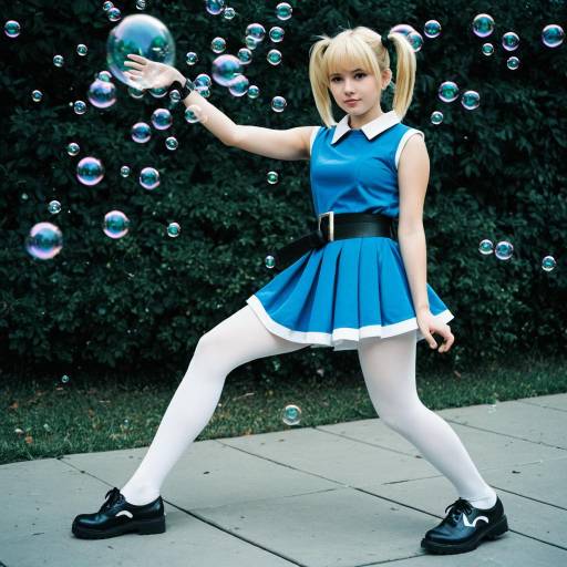 Bubbles Cosplay Costume for Fans