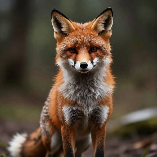 Realistic Anthropomorphic Fox Adventurer Portrait