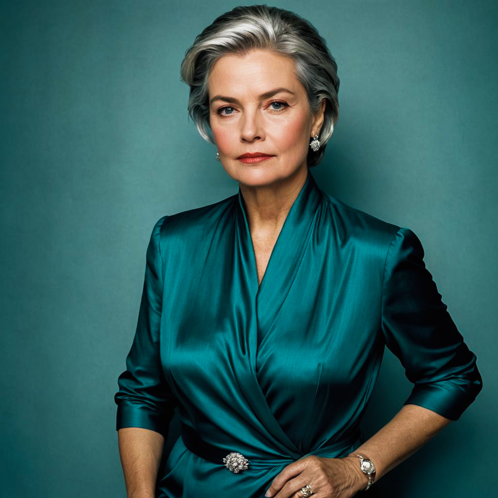 Elegant Vanity Fair Photo of Mature Woman