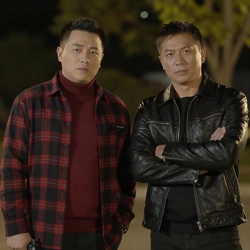 Noir Night: Two Men with Gun