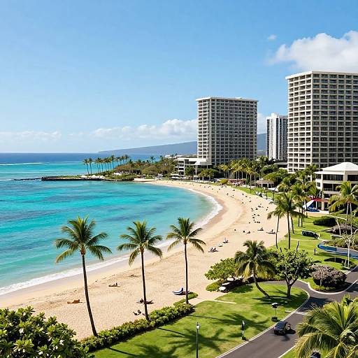 3D Render of Alohilani Resort Paradise