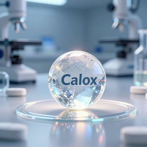 Photograph of a transparent crystal globe with 