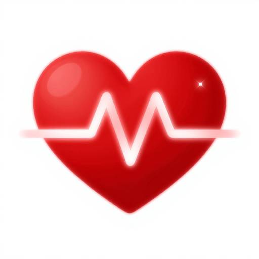 Pulsating Red Heart Icon
