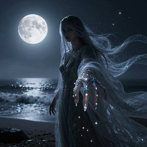 Filigreed Wraith of Blood-Moon Fog