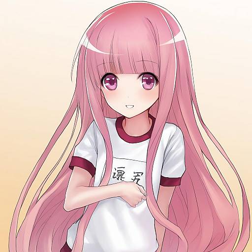 Illustration of Hakamada hinata, rou-kyuu-bu! in the style of Applekun