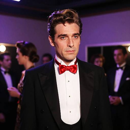 Vintage Magician with Pompadour Style