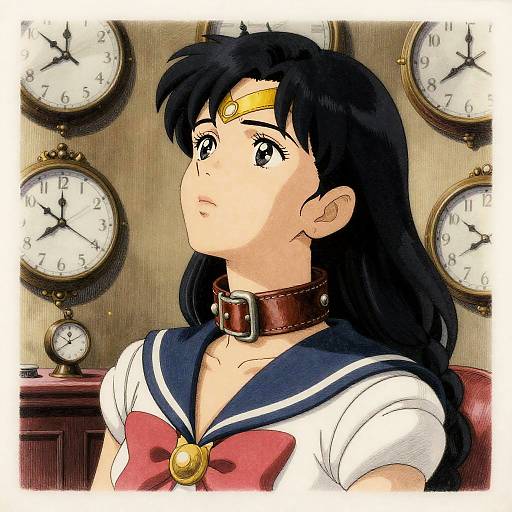 Sailor Moon in Leather Neck Restraint