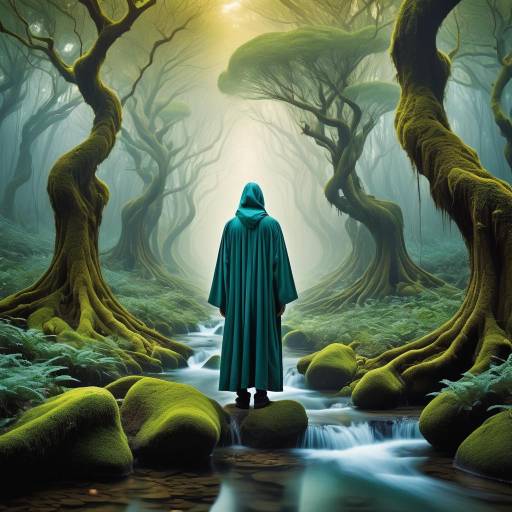 Enchanting Journey Through a Magical Forest