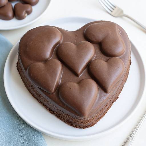 Chocolate Hearts Pioneer Woman Cake